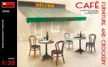 Miniart 1/35 Cafe Furniture & Crockery # 35569