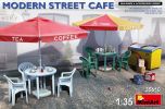 Miniart 1/35 Modern Street Cafe # 35610