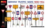 Miniart 1/35 German Traffic Signs 1930-40's # 35633