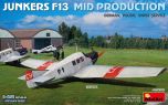 Miniart 1/48 Junkers F13 MidProd, German, Polish, Swiss # 48005
