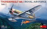 Miniart 1/48 Thunderbolt Mk.I, Royal Air Force, Basic Kit # 48033