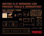 Meng Model 1/35 British R-R Armored Car Pioneer Tool Resin # 067