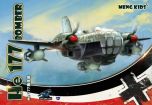 Meng Model Kids He 177 Bomber (Special Edition - White) # 003s - Snap Together