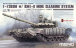 Meng Model 1/35 Russian MBT T-72B3M / KMT-8 Mine Clearing # TS-053