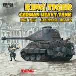 Meng Model - German King Tiger World War Toon # 003