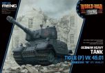 Meng Model German Heavy Tank Tiger (p) VK 45.01 # WWT-015