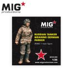 Mig Productions 1/35 WWII Russian Tanker Wearing German Parker # 280