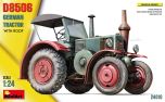 Miniart 1/24 German Tractor D8506 w/ Roof # 24010