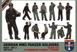 Orion Figures 1/72 German Panzer Soldiers (WWII), set 2 # 72047 - Plastic Model Figures