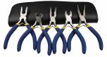 Modelcraft 5 Pce Mini Plier Set in Zip-up Case