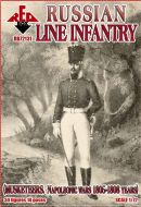 Red Box 1/72 Napoleonic Russian Line Infantry (Musketeers) 1805-1808 # 72131