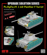Rye Field Models 1/35 Pz.Kpfw.IV J mit Panther F Turret Upgrade set for 5068 # 2011