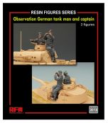 Rye Field Models 1/35 Observation German Tankman and Captain Figures # 2015