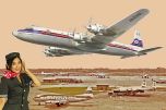 Roden 1/144 Douglas DC-7C Japan Air Lines # 303 - Plastic Model Kit