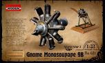 Roden 1/32 Gnome Monosoupape 100 h.p. # 621 - Plastic Model Kit