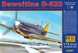 RS Models 1/72 Dewoitine D.520 # 92097