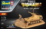 Revell 1/76 Sd.Kfz.124 Wespe First Diorama Set # 03334