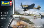 Revell 1/144 Messerschmitt Bf-109E & Junkers Ju-87B Stuka # 03770