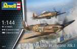 Revell 1/144 Supermarine Spitfire Mk.Ia & Hawker Hurricane Mk.I # 03771