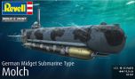 Revell 1/72 German Midget Submarine Type Molch # 05187