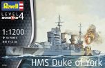 Revell 1/1200 Battleship HMS Duke of York # 05182