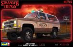 Revell 1/25 Jim Hooper's 1985 Chevrolet K5 Blazer: Stranger Things # 07724