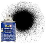 Revell 100ml Black Silk Acrylic Spray # 302