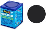 Revell 18ml Tar Black (RAL 9021) Matt Aqua Colour # 06