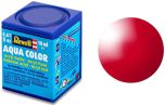 Revell 18ml Italian Red Gloss Aqua Colour # 34