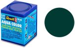 Revell 18ml Black Green Matt Aqua Colour # 40