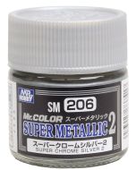 Mr Color 10ml Super Chrome Silver 2 # 206