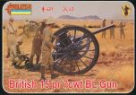 Strelets 1/72 British 15pr 7cwt BL Gun (Anglo-Boer War) # 17772
