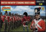 Strelets 1/72 British Infantry Standing Order Arm Napoleonic # 20172