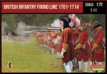 Strelets 1/72 British Infantry Firing Line 1701-1714 Spanish Succession War # 23272