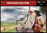 Strelets 1/72 French Musketeers Firing 1701-1714 Spanish Succession War # 23472
