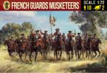 Strelets 1/72 French Guards Musketeers of the Guard War of the Spanish Succession # 24272