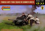 Strelets 1/72 Finnish Anti-Tank Squad in Summer Dress WWII # 24572