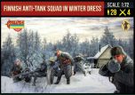 Strelets 1/72 Finnish Anti-Tank Squad in Winter Dress WWII # 24672