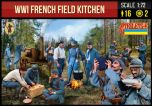 Strelets 1/72 WWI French Field Kitchen # 29272