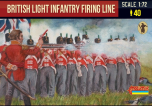 Strelets 1/72 British Light Infantry Shooting Line Napoleonic # 29972