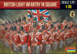 Strelets 1/72 British Light Infantry in Square Napoleonic # 30072