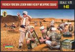 Strelets 1/72 French Foreign Legion WWII Heavy Weapons Squad (WWII) # M152