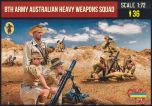 Strelets 1/72 8th Army Australian Heavy Weapons Squad (WWII) # M156