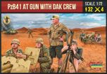 Strelets 1/72 AT Gun PzB41 with DAK Crew (WWII) # M158