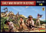 Strelets 1/72 Early WWII US Infantry in Defence (WWII) # M162