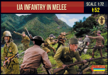 Strelets 1/72 IJA Infantry in Melee (WWII) # M163
