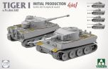 Takom 1/35 German Army Tiger I Initial Production Tank 4-in-1 # 02197
