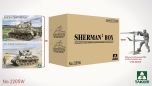 Takom 1/35 Sherman Big Box Limited Edition (2 Tanks + Figure) # 02205W