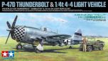 Tamiya 1/48 P-47D Bubbletop & 4x4 LV # 25214