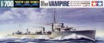 Tamiya 1/700 Vampire Australian Navy Destroyer # 31910 - Plastic Model Kit